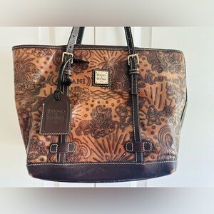 Dooney & Bourke Brown Leather Tote